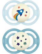 MAM Perfect Night 16m+ cumi Blue/ Turquoise 2 db