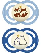 MAM Perfect Night 6m+ cumi Blue/ Dark Blue 2 db