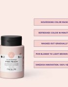 Maria Nila Colour Refresh gyengéd tápláló maszk tartós színes pigmentekkel árnyalat Pink Peach 9.46 100 ml
