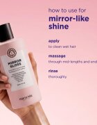 Maria Nila Mirror Gloss Conditioner tápláló kondícionáló a fénylő és selymes hajért 300 ml