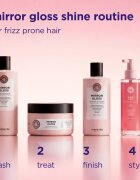Maria Nila Mirror Gloss Mask mélyen tápláló maszk a fénylő és selymes hajért 250 ml