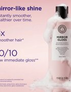 Maria Nila Mirror Gloss Shampoo tápláló sampon a fénylő és selymes hajért 350 ml