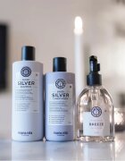 Maria Nila Sheer Silver Shampoo sampon a sárga tónusok neutralizálására 100 ml