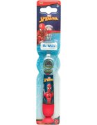 Marvel Spiderman Flashing Toothbrush fogkefe gyenge gyermekeknek 3+ 1 db