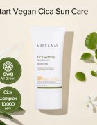 Mary&May Cica Soothing nyugtató és védő krém SPF 50+ 50 ml