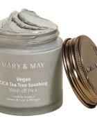 Mary&May Cica Tea Tree Soothing tisztító maszk agyaggal az arcbőr megnyugtatására 125 g