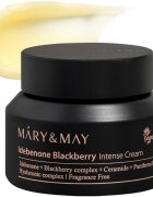 Mary&May Idebenone + Blackberry Complex Intensive Total Care Cream világosító hidratáló krém ránctalanító hatással 70 g