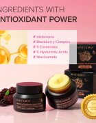 Mary&May Idebenone + Blackberry Complex Intensive Total Care Cream világosító hidratáló krém ránctalanító hatással 70 g