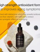 Mary&May Idebenone + Blackberry Complex Serum antioxidáns szérum az élénk és kisimított arcbőrért 30 ml