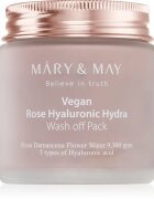 Mary&May Rose Hyaluronic Hydra Wash off Pack intenzíven hidratáló maszk nyugtató hatással 125 g