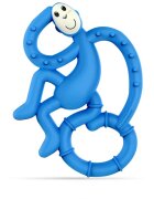 Matchstick Monkey Mini Monkey Teether rágóka antimikrobiális összetevővel Blue 1 db