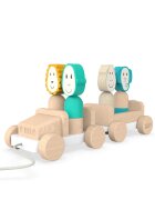 Matchstick Monkey Safari Jeep húzogatós játék 1 db