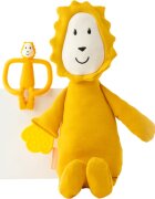Matchstick Monkey Teething Gift Set 3m+ rágóka + játék Lion 1 db