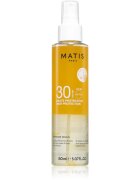 MATIS Paris Réponse Soleil Bi-phase Protection Solaire SPF30 száraz olaj napozáshoz SPF 30 150 ml