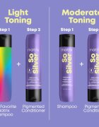 Matrix So Silver hidratáló kondicionáló sárga tónusok neutralizálására 300 ml