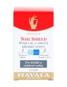 Mavala Nail Camouflage Nail Shield kétfázisú ápolás a körmök regenerálódásáért és rugalmasságáért 2x10 ml