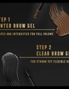 Max Factor 2000 Calorie Brow Sculpt szemöldökzselé árnyalat 002 Soft Brown 45 ml