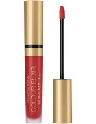 Max Factor Colour Elixir Soft Matte hosszantartó folyékony rúzs árnyalat 030 Crushed Ruby 4 ml