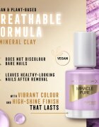 Max Factor Miracle Pure hosszantartó körömlakk árnyalat 335 Serene Amethyst 12 ml