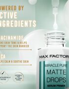 Max Factor Miracle Pure Matte Drops Egységesítő sminkalap a sima és matt arcbőrért 30 ml