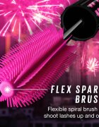 MAYBELLINE NEW YORK Lash Sensational Firework hosszabbító göndörítő és dúsító szempillaspirál extra fekete árnyalat Electro Black 10 ml