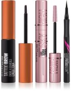 MAYBELLINE NEW YORK Make-Up Set kedvezményes ár szettben szem és szemöldök számára Medium Brown