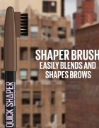 MAYBELLINE NEW YORK Quick Shaper precíz szemöldökceruza kefével árnyalat 06 Black Brown 1 db