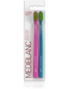 MEDIBLANC 5490 Ultra Soft fogkefék ultra gyenge Pink Blue 2 db