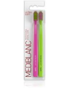 MEDIBLANC 5490 Ultra Soft fogkefék ultra gyenge Pink Green 2 db