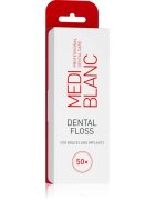 MEDIBLANC Dental Floss For Braces fogselyem fogszabályzó és implantátumok tisztításához 50 db
