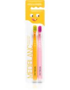 MEDIBLANC KIDS & JUNIOR Ultra Soft fogkefe gyermekeknek ultra gyenge Orange Pink 2 db