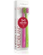 MEDIBLANC Set TB Ultra Soft Pink Green + Super Soft Pink Blue Duopack fogkefék