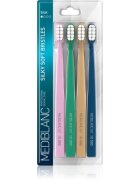 MEDIBLANC Toothbrush Silk fogkefe puha sörtékkel 4 db
