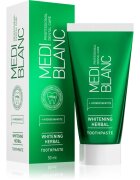 MEDIBLANC Whitening Herbal fogkrém gyógynövényekkel fehérítő hatással 50 ml
