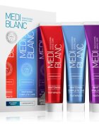 MEDIBLANC Whitening Toothpastes Set szett fehérítő hatással 3x100 ml