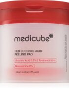 Medicube Red Succinic Acid Peeling Pad hámlasztó kendők a problémás bőrre 70 db