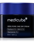 Medicube Zero Pore One Day Cream könnyű hidratáló krém a pórusok összehúzására 50 ml