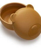 Melii Silicone Bowl with Lid uzsonnás doboz Bear 350 ml