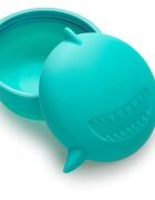 Melii Silicone Bowl with Lid uzsonnás doboz Shark 350 ml