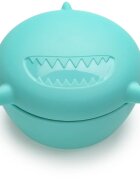 Melii Silicone Bowl with Lid uzsonnás doboz Shark 350 ml