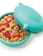 Melii Silicone Bowl with Lid uzsonnás doboz Shark 350 ml