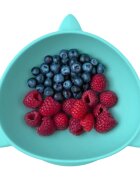 Melii Silicone Suction Bowl szilikon tálka tapadókoronggal Shark 2x300 ml