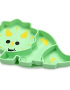 Melii Silicone Suction Plate tányér tapadókoronggal Dino 1 db