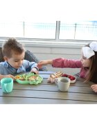 Melii Silicone Suction Plate tányér tapadókoronggal Dino 1 db