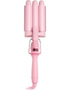 Mermade Mini Waver 25 mm tripla hajsütővas hajra Pink 1 db