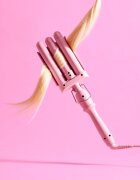 Mermade Mini Waver 25 mm tripla hajsütővas hajra Pink 1 db