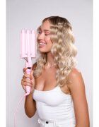 Mermade Mini Waver 25 mm tripla hajsütővas hajra Pink 1 db