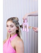 Mermade Mini Waver 25 mm tripla hajsütővas hajra Pink 1 db