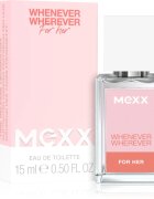 Mexx Whenever Wherever For Her Eau de Toilette hölgyeknek 15 ml