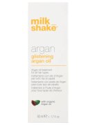 milk_shake® Argan Glistening Oil olajos ápolás argán olajjal minden hajtípusra 50 ml